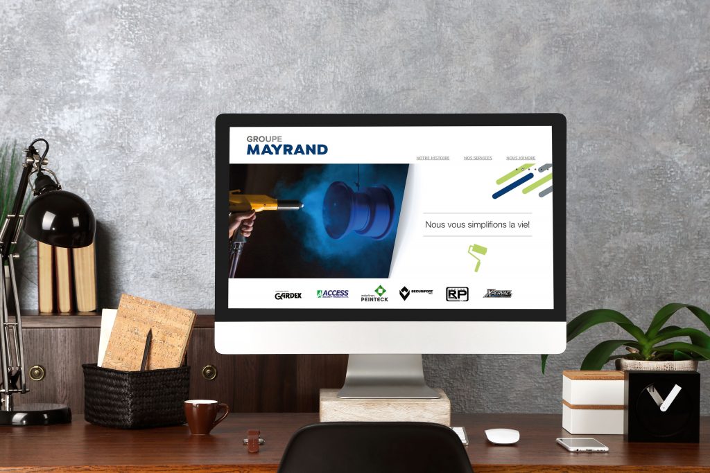 Groupe Mayrand - Site web