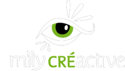Logo Emily Creactive graphiste victoriaville